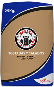 Harina de Trigo Tostadas y Calados 3 Castillos